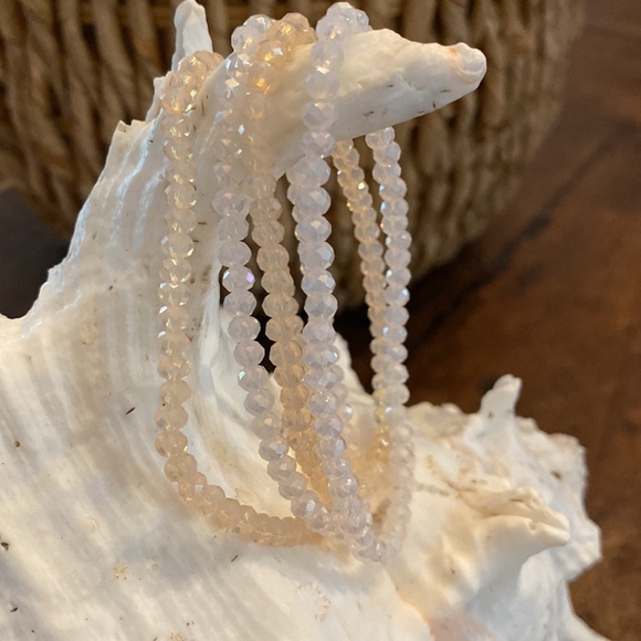 Pick quartz stacking bracelets - Picture 4 of 5